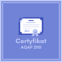 certyfikat audytora i pełnomocnika AQAP