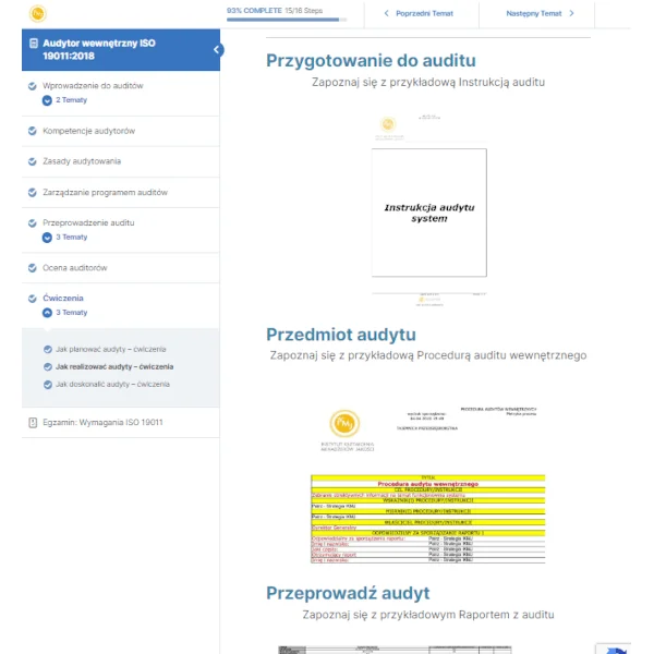 Audytor Wewnętrzny ISO 19011 - obrazek 2