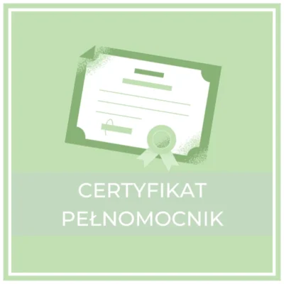 Certyfikat Pełnomocnika ds. systemu zarządzania ISO i innych standardów