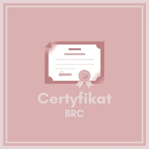 certyfikat BRC FOOD