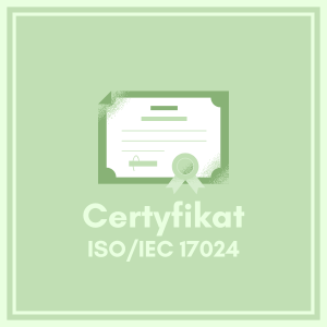 Certyfikat: Kierownik Jednostki Certyfikującej Osoby ISO/IEC 17024:2012