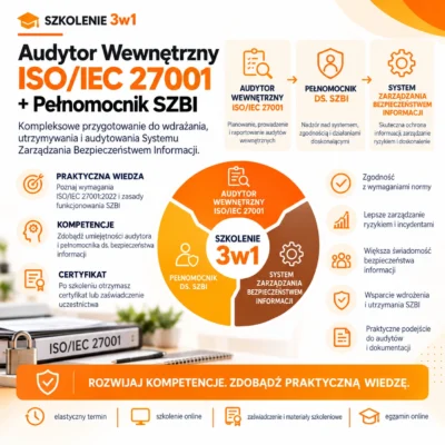 Szkolenie ISO/IEC 27001: wymagania. Audytor wewnętrzny, Pełnomocnik SZBI, Załącznik A